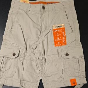 Urban Pipeline Boy's Cargo Shorts - Light Tan